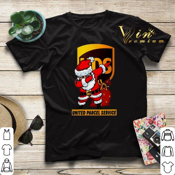 Dabbing Santa United Parcel Service shirt sweater 4 1 - Dabbing Santa United Parcel Service shirt sweater
