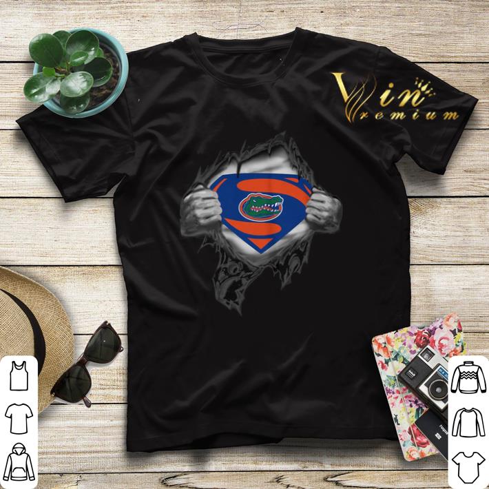 Florida Gators inside me Superman logo shirt sweater 4 - Florida Gators inside me Superman logo shirt sweater