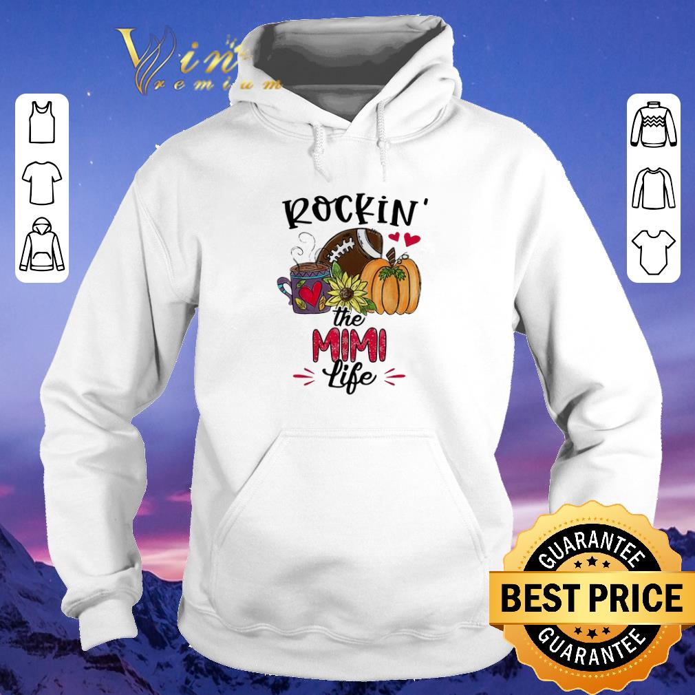 Funny Pumpkin rockin the Mimi life shirt sweater 4 - Funny Pumpkin rockin' the Mimi life shirt sweater