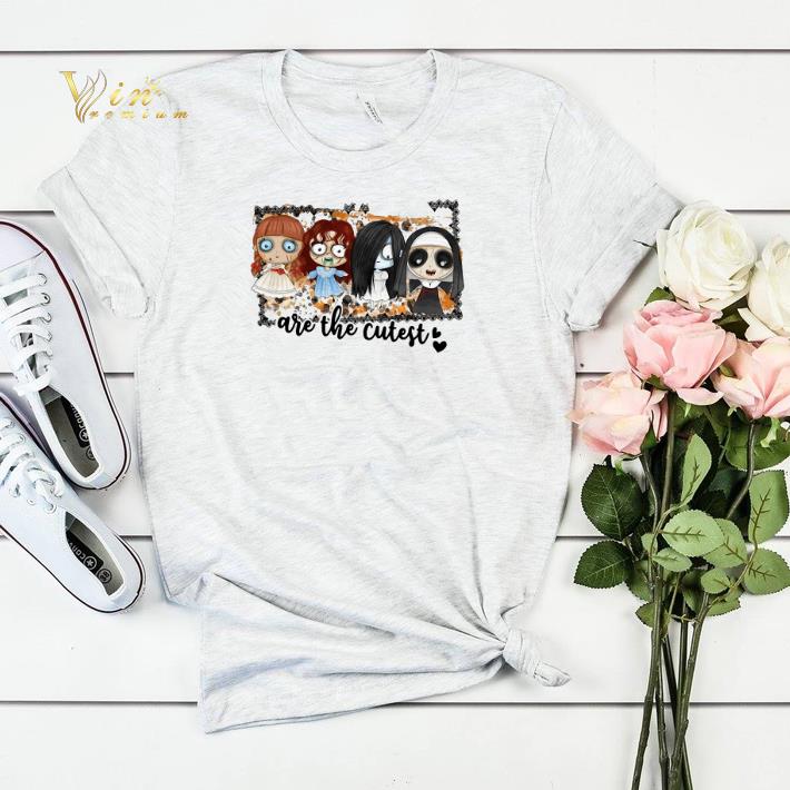 Horror Movie Girls Are The Cutest Halloween shirt sweater 4 - Horror Movie Girls Are The Cutest Halloween shirt sweater