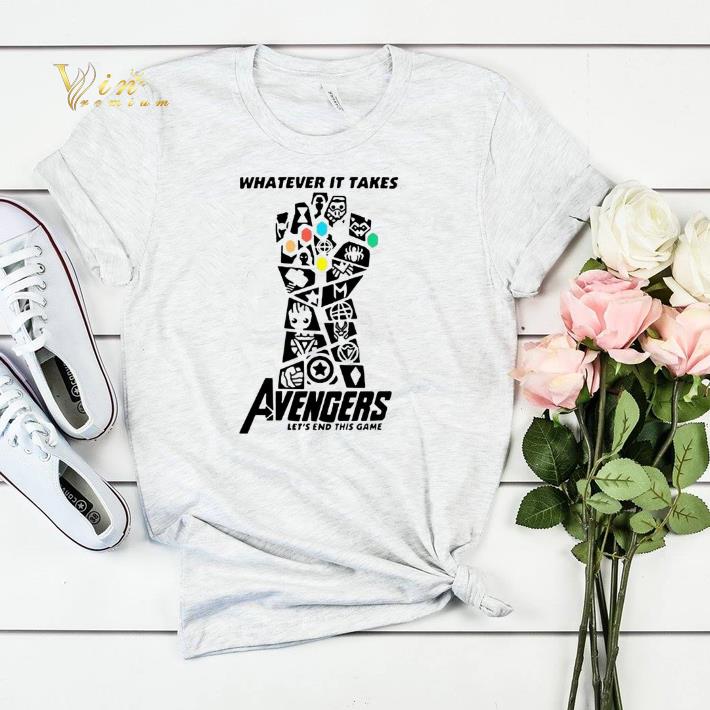 Infinity Gauntlet Whatever It Takes Avengers Let s End This Game shirt sweater 4 - Infinity Gauntlet Whatever It Takes Avengers Let's End This Game shirt sweater