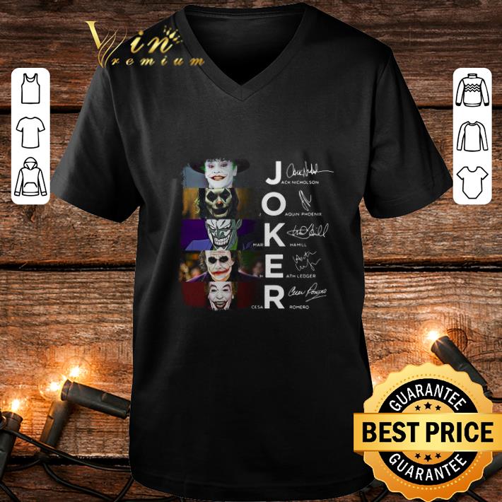 Joaquin Phoenix Joker signature shirt Joaquin Phoenix Joker signature shirt 4 - Joaquin Phoenix Joker signature shirt