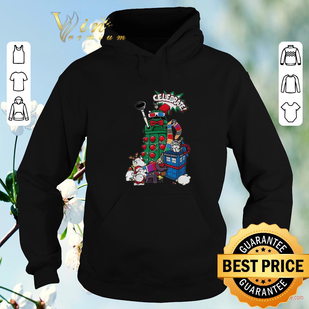 Nice Doctor Who celebrate Christmas shirt sweater 4 - Nice Doctor Who celebrate Christmas shirt sweater