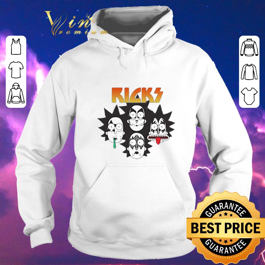 Nice Rick And Morty Parody Kiss shirt sweater 4 - Nice Rick And Morty Parody Kiss shirt sweater