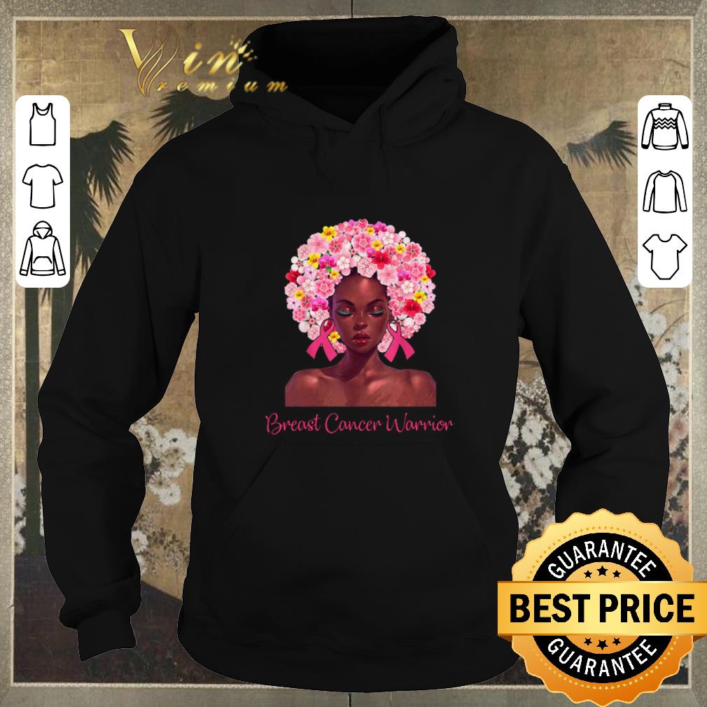 Official Black girl Pink Breast Cancer Warrior shirt sweater 4 1 - Official Black girl Pink Breast Cancer Warrior shirt sweater