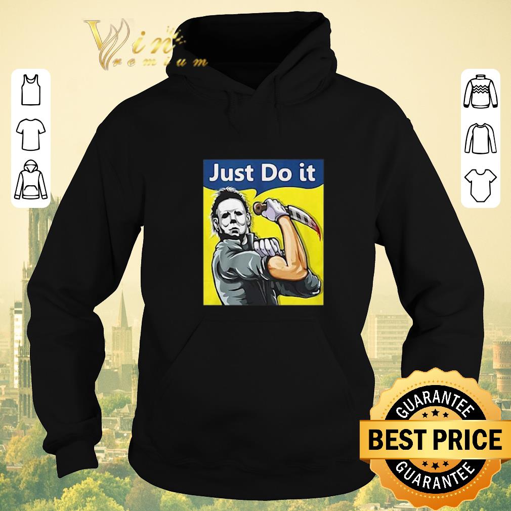 Premium Michael Myers strong woman just do it shirt sweater 4 - Premium Michael Myers strong woman just do it shirt sweater