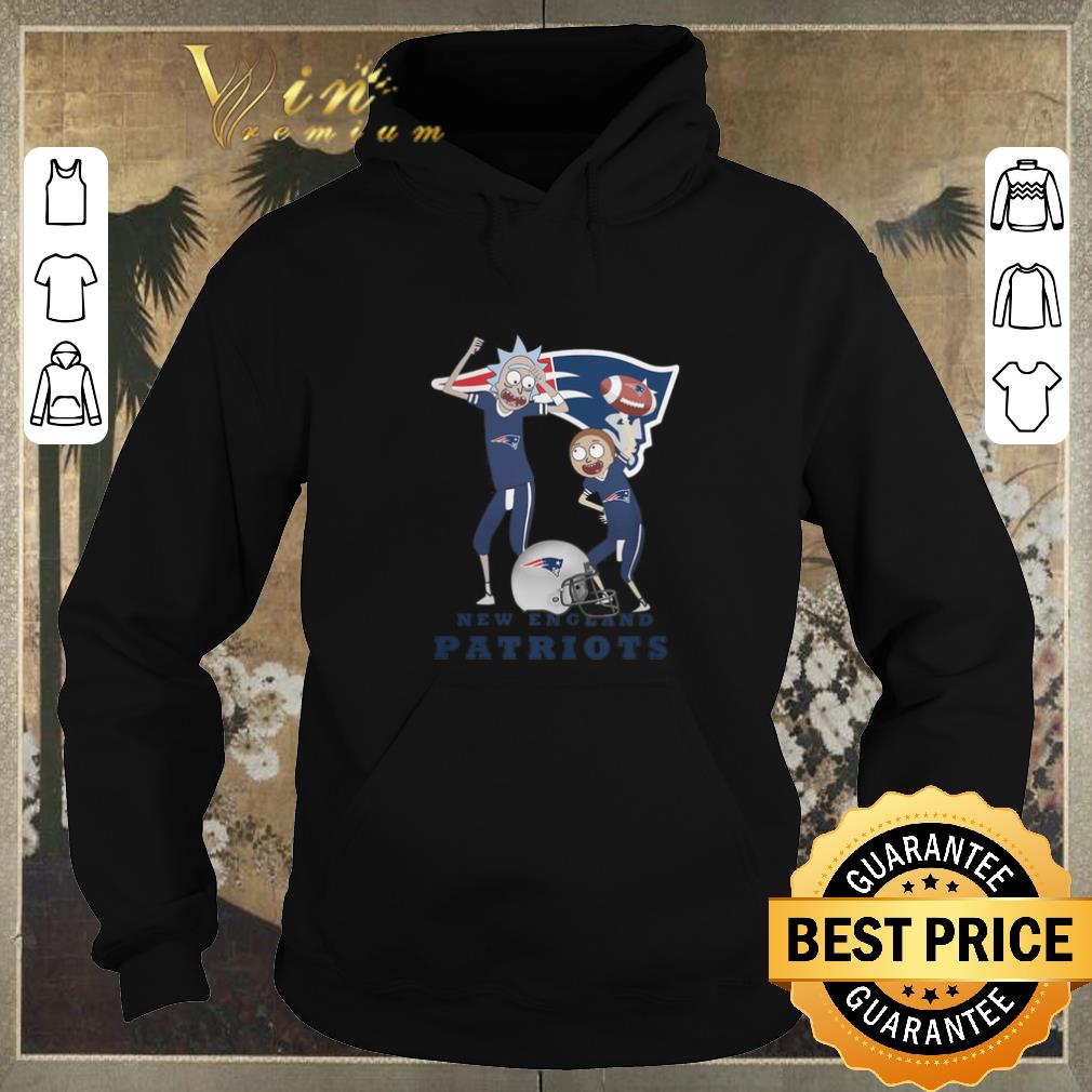 Premium New England Patriots Rick and Morty shirt 4 1 - Premium New England Patriots Rick and Morty shirt