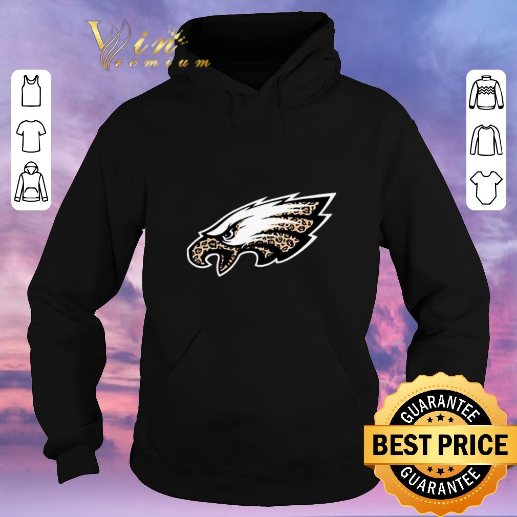 Pretty Philadelphia Eagles leopard layer shirt sweater Pretty Philadelphia Eagles leopard layer shirt sweater 4 1 - Pretty Philadelphia Eagles leopard layer shirt sweater