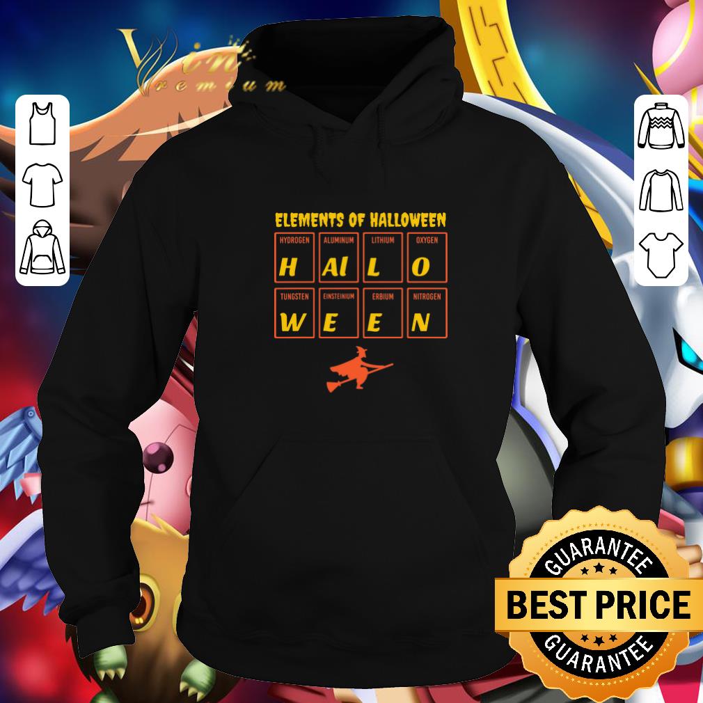 Pretty Witch Elements of Halloween Periodic Table Molecule shirt 4 - Pretty Witch Elements of Halloween Periodic Table Molecule shirt