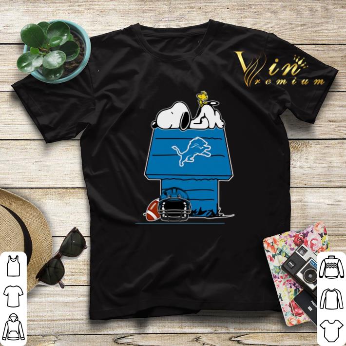 Snoopy Woodstock Detroit Lions Peanuts Movie Rugby shirt sweater 4 - Snoopy Woodstock Detroit Lions Peanuts Movie Rugby shirt sweater