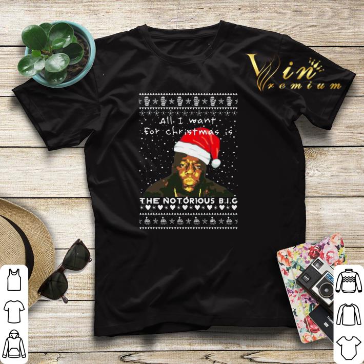 All i want for Christmas is The Notorious BIG Rapper shirt sweater 4 - All i want for Christmas is The Notorious BIG Rapper shirt sweater