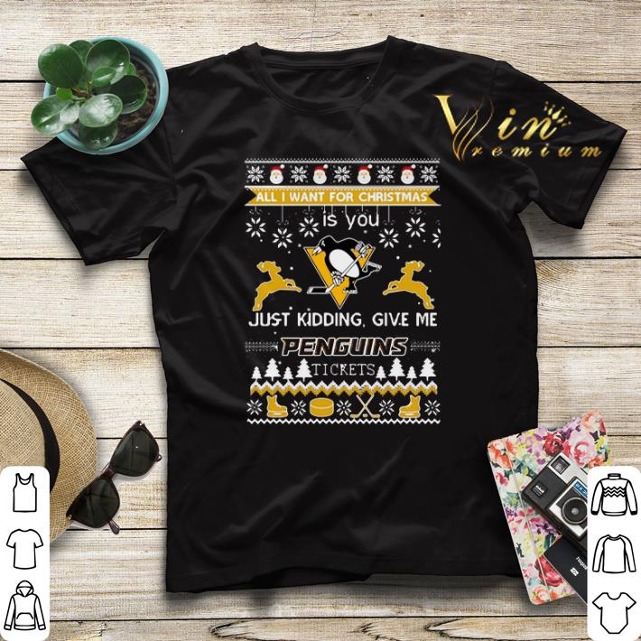 All i want for Christmas is you Pittsburgh Penguins tickets shirt sweater All i want for Christmas is you Pittsburgh Penguins tickets shirt sweater 4 - All i want for Christmas is you Pittsburgh Penguins tickets shirt sweater