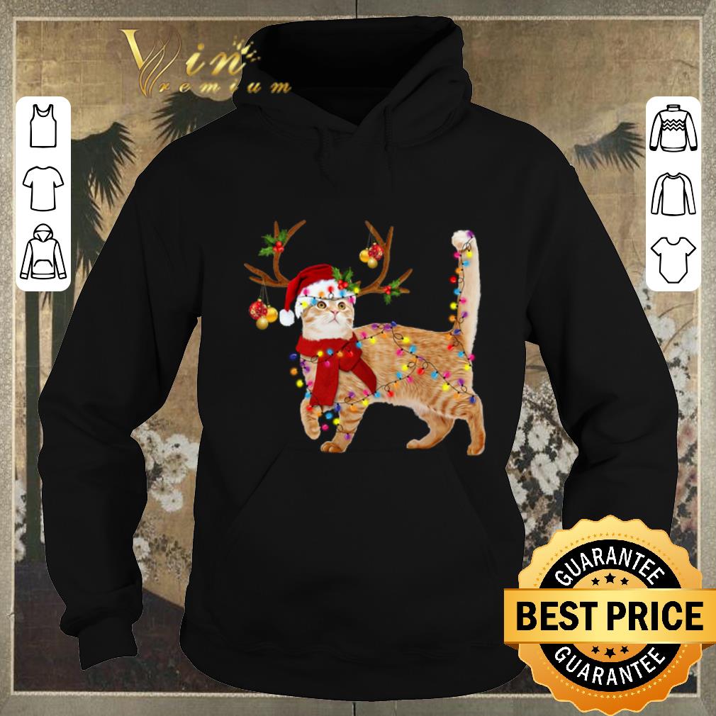 Awesome Christmas Cat gorgeous reindeer shirt 4 - Awesome Christmas Cat gorgeous reindeer shirt