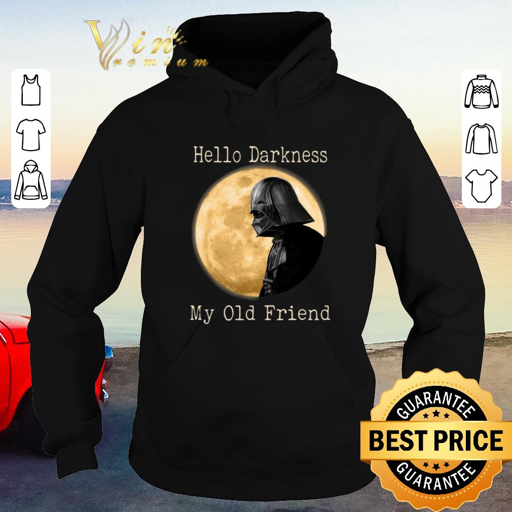 Awesome Darth Vader moon Hello darkness my old friend shirt sweater Awesome Darth Vader moon Hello darkness my old friend shirt sweater 4 - Awesome Darth Vader moon Hello darkness my old friend shirt sweater