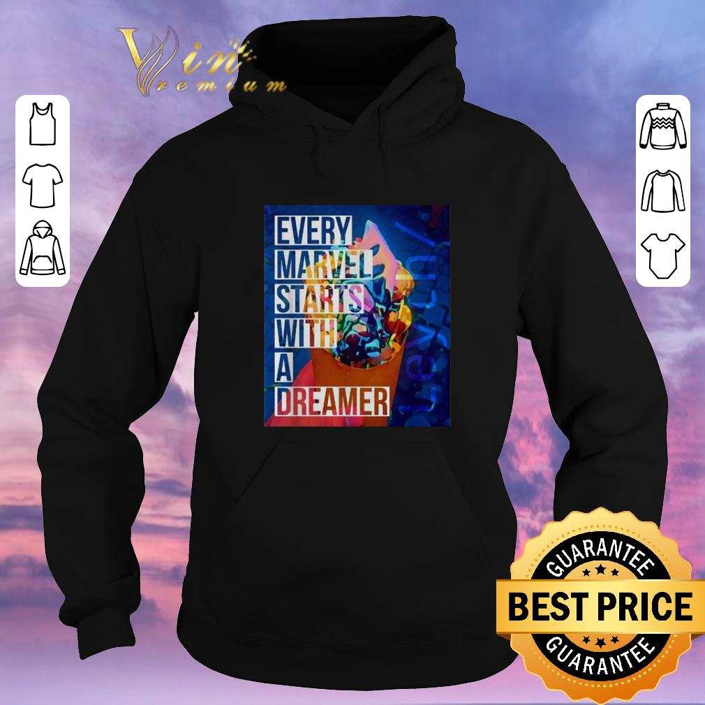 Awesome Leyth every Marvel starts with a dreamer shirt sweater 4 - Awesome Leyth every Marvel starts with a dreamer shirt sweater