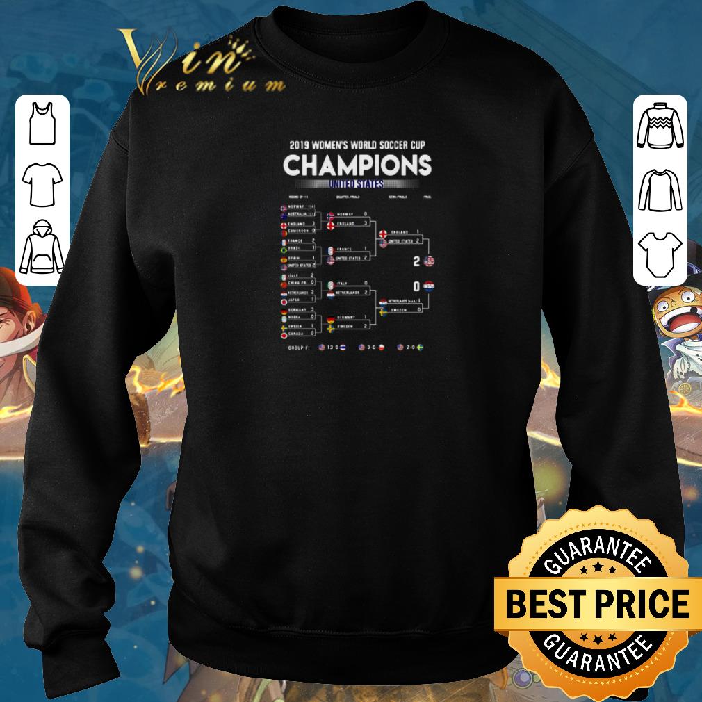 Awesome List 2019 Women s World Soccer Cup Champions United States shirt sweater 2019 4 - Awesome List 2019 Women's World Soccer Cup Champions United States shirt sweater 2019