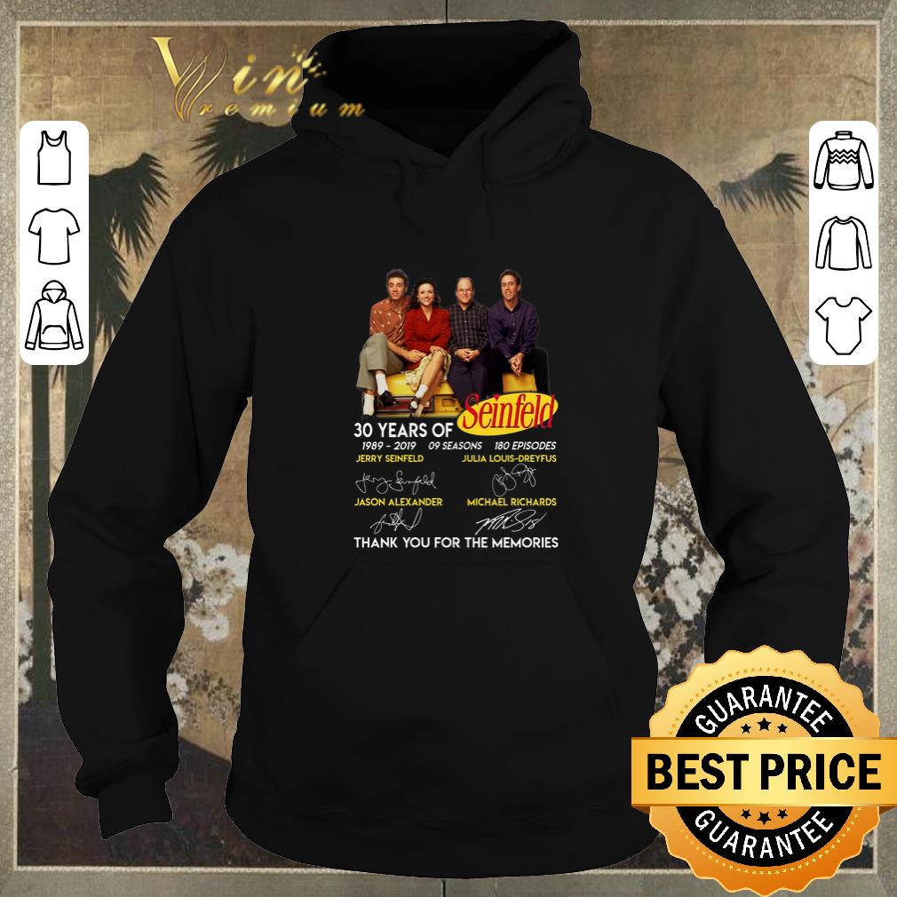 Awesome Thank you for the memories 30 years of Seinfeld 1989-2019 shirt Awesome Thank you for the memories 30 years of Seinfeld 1989 2019 shirt 4 - Awesome Thank you for the memories 30 years of Seinfeld 1989-2019 shirt