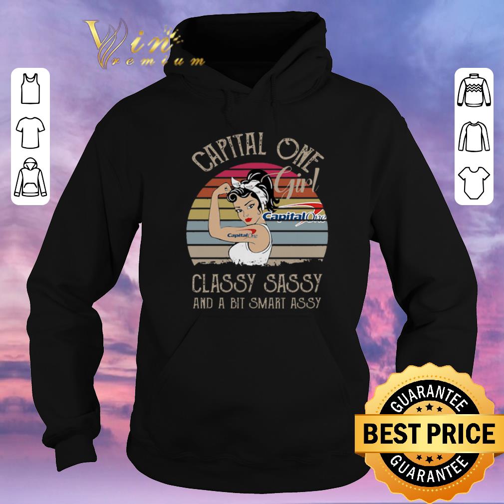 Awesome Vintage Capital One Girl Classy Sassy And A Bit Smart Assy shirt Awesome Vintage Capital One Girl Classy Sassy And A Bit Smart Assy shirt 4 - Awesome Vintage Capital One Girl Classy Sassy And A Bit Smart Assy shirt