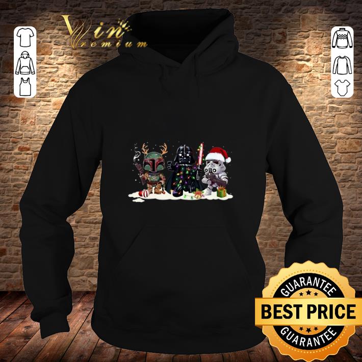 Boba Fett Stormtrooper Darth Vader Star Wars Christmas shirt Boba Fett Stormtrooper Darth Vader Star Wars Christmas shirt 4 - Boba Fett Stormtrooper Darth Vader Star Wars Christmas shirt