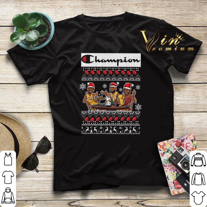 Champion Lebron James Kobe Bryant Michael Jordan ugly Christmas shirt sweater Champion Lebron James Kobe Bryant Michael Jordan ugly Christmas shirt sweater 4 - Champion Lebron James Kobe Bryant Michael Jordan ugly Christmas shirt sweater