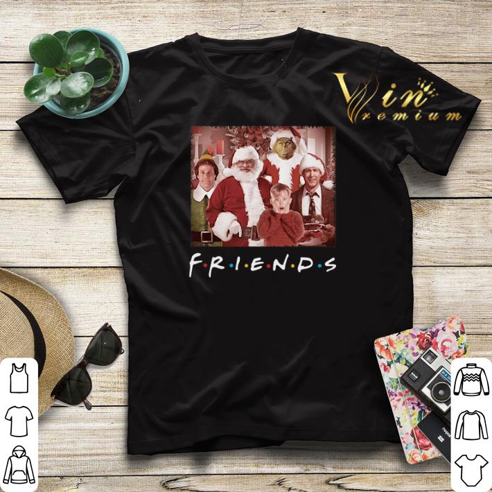 Christmas Friends Grinch Elf Santa Clark Griswold Kevin Characters shirt Christmas Friends Grinch Elf Santa Clark Griswold Kevin Characters shirt 4 - Christmas Friends Grinch Elf Santa Clark Griswold Kevin Characters shirt