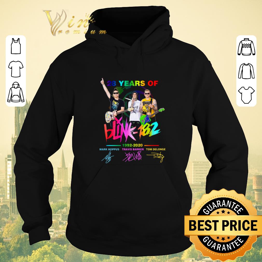 Funny 28 years of Blink-182 1992-2020 signatures shirt sweater Funny 28 years of Blink 182 1992 2020 signatures shirt sweater 4 - Funny 28 years of Blink-182 1992-2020 signatures shirt sweater