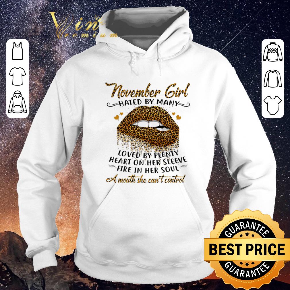 Funny Lips november girl hated by many loved by plenty heart on her shirt sweater 4 - Funny Lips november girl hated by many loved by plenty heart on her shirt sweater
