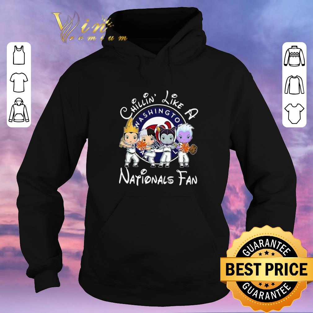 Funny Maleficent Chillin like a Washington Nationals fan shirt sweater 4 - Funny Maleficent Chillin' like a Washington Nationals fan shirt sweater