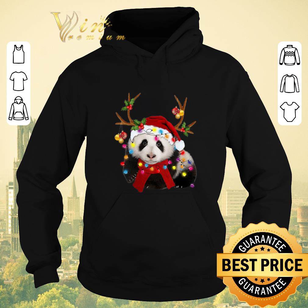 Funny Panda Reindeer Christmas shirt sweater Funny Panda Reindeer Christmas shirt sweater 4 - Funny Panda Reindeer Christmas shirt sweater