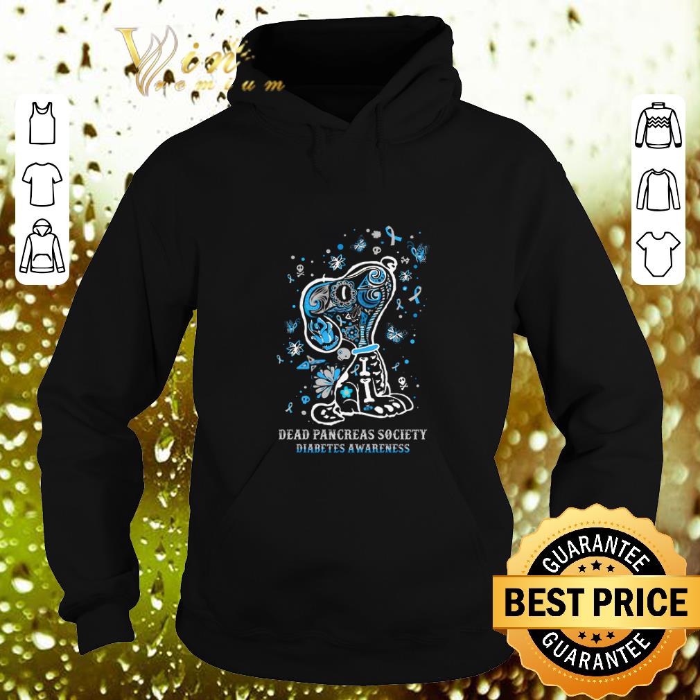 Funny Snoopy Dead Pancreas Society Diabetes Awareness shirt 4 - Funny Snoopy Dead Pancreas Society Diabetes Awareness shirt