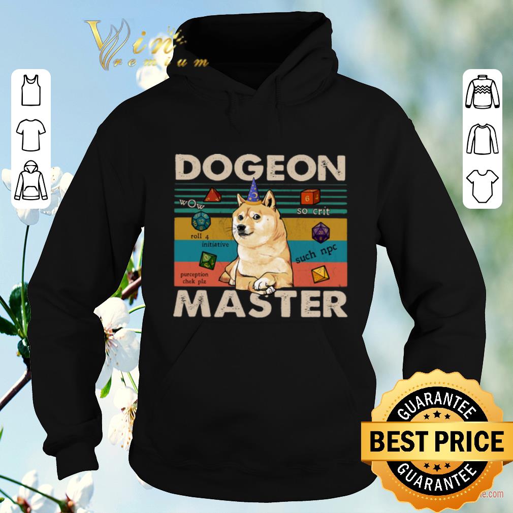 Funny Vintage Shiba dogeon master dungeon shirt Funny Vintage Shiba dogeon master dungeon shirt 4 - Funny Vintage Shiba dogeon master dungeon shirt