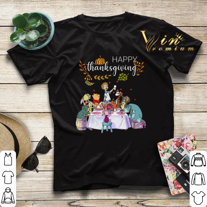 Happy thanksgiving Win the Pooh shirt 4 - Happy thanksgiving Win the Pooh shirt
