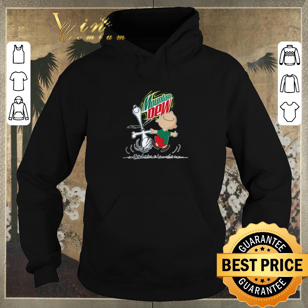 Hot Charlie Brown Snoopy Mountain Dew Peanuts shirt sweater 4 - Hot Charlie Brown Snoopy Mountain Dew Peanuts shirt sweater