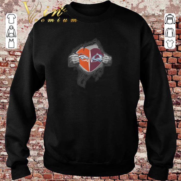 Hot Denver Broncos Colorado Avalanche inside my heart shirt sweater 2019 4 - Hot Denver Broncos Colorado Avalanche inside my heart shirt sweater 2019