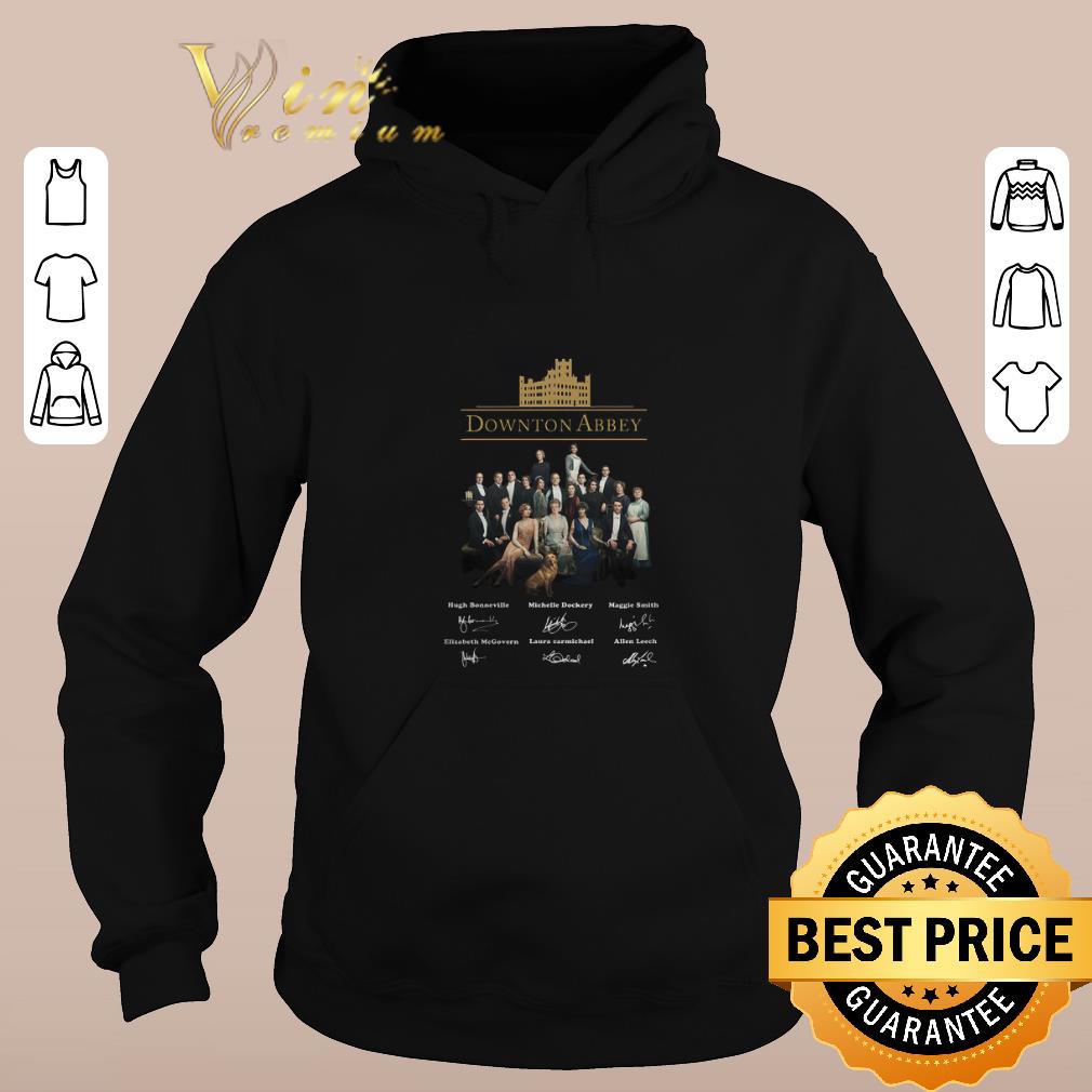 Hot Downton Abbey all character signatures shirt sweater 2019 4 - Hot Downton Abbey all character signatures shirt sweater 2019