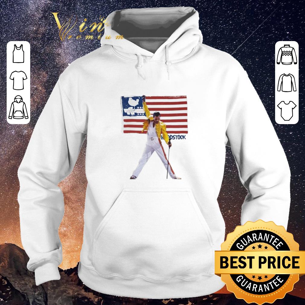 Hot Freddie Mercury American flag Woodstock shirt sweater 4 - Hot Freddie Mercury American flag Woodstock shirt sweater