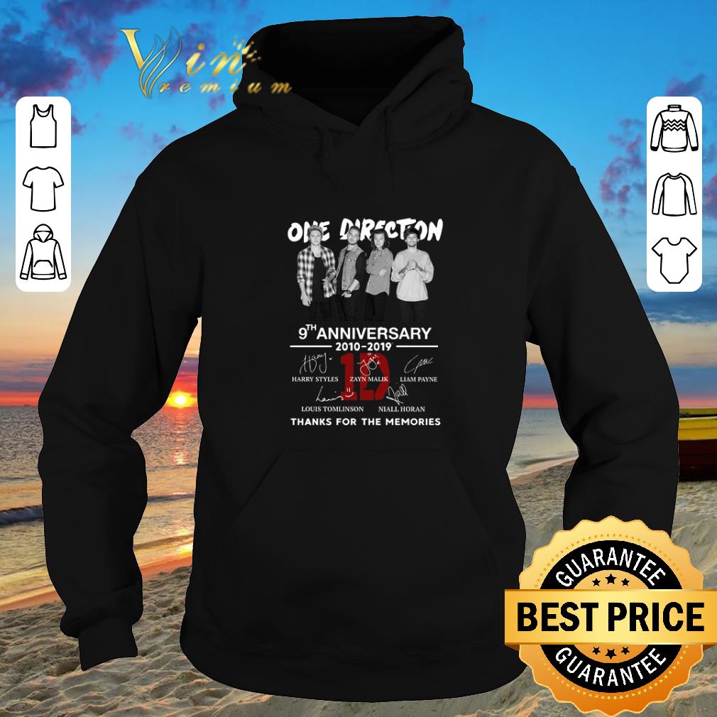 Hot One Direction 9th anniversary 2010-2019 thanks for the memories shirt sweater 2019 Hot One Direction 9th anniversary 2010 2019 thanks for the memories shirt sweater 2019 4 - Hot One Direction 9th anniversary 2010-2019 thanks for the memories shirt sweater 2019