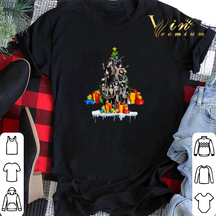 Kiss Christmas Tree Gift shirt sweater 2 - Kiss Christmas Tree Gift shirt sweater