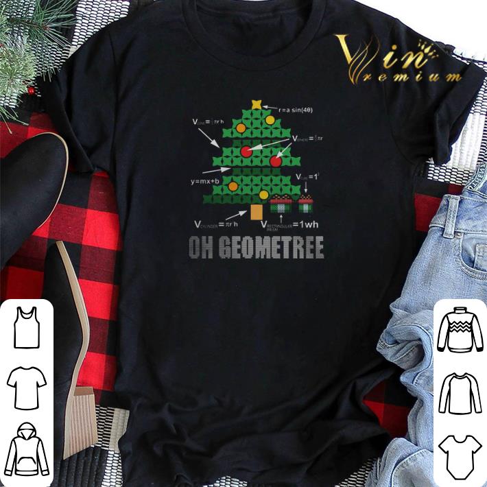 Math Geometry Christmas tree oh Geometree teacher shirt sweater 2 - Math Geometry Christmas tree oh Geometree teacher shirt sweater