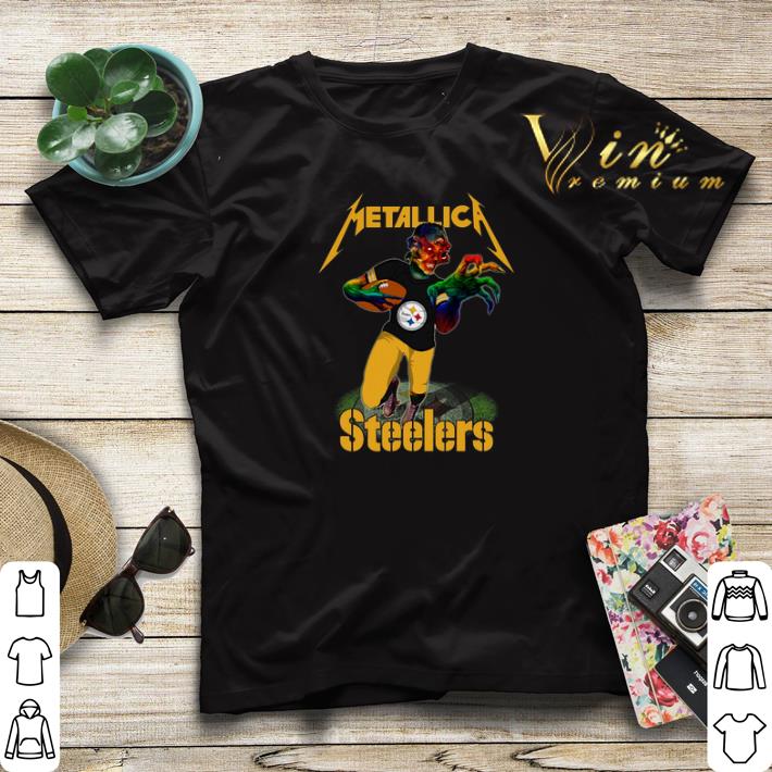 Monster Metallica Pittsburgh Steelers shirt sweater 4 - Monster Metallica Pittsburgh Steelers shirt sweater