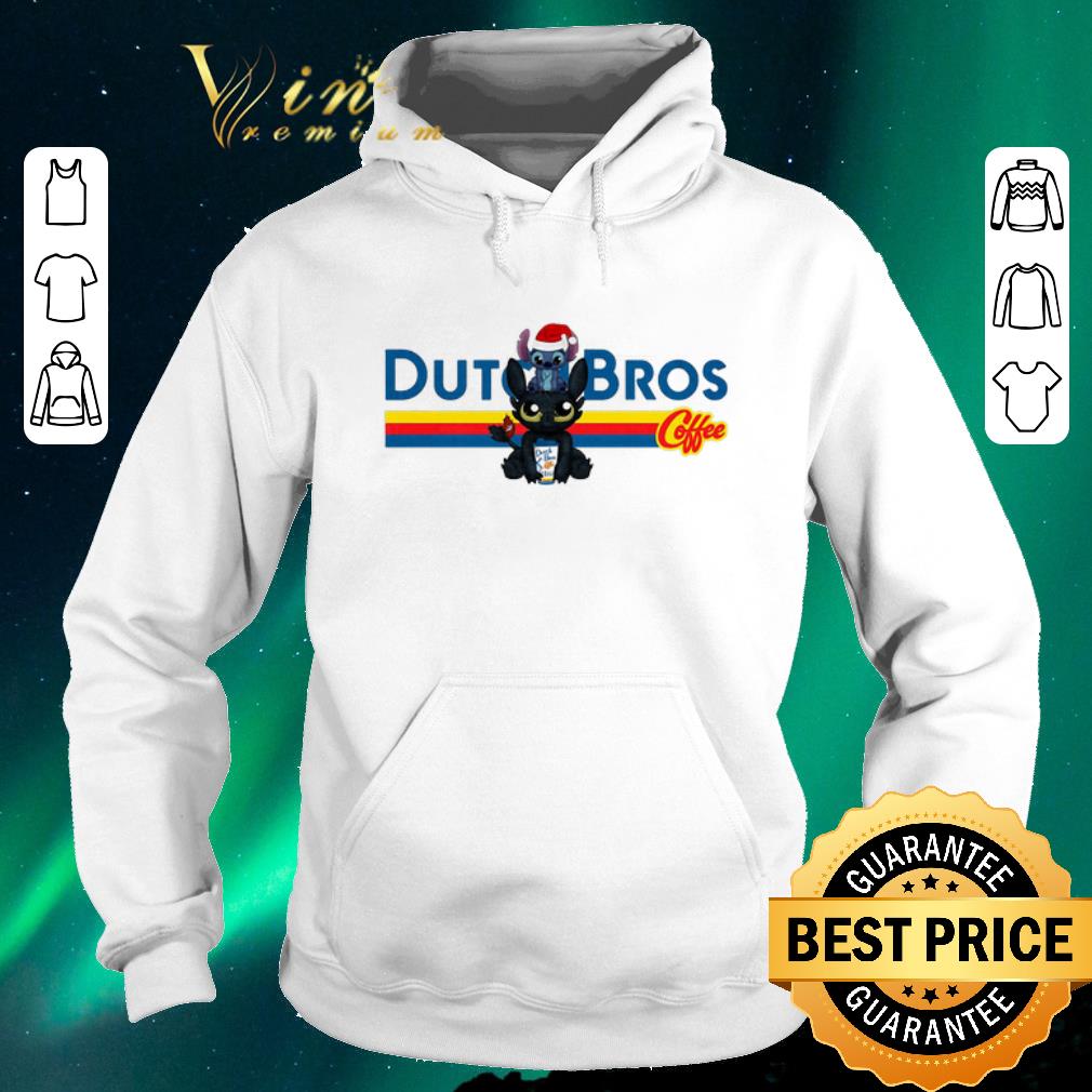 Nice Stitch and Toothless Dutch Bros Coffee Christmas shirt sweater 4 - Nice Stitch and Toothless Dutch Bros Coffee Christmas shirt sweater