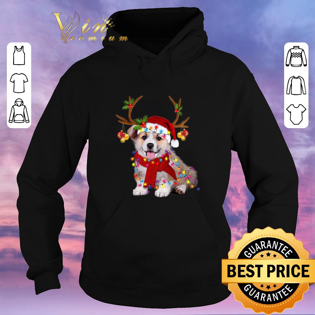 Official Corgi reindeer Christmas shirt sweater 4 - Official Corgi reindeer Christmas shirt sweater