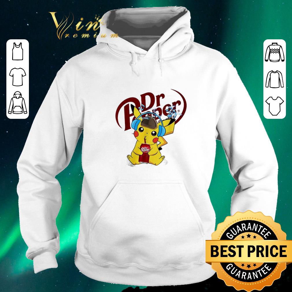 Official Detective Pikachu drinking Dr Pepper shirt sweater Official Detective Pikachu drinking Dr Pepper shirt sweater 4 - Official Detective Pikachu drinking Dr Pepper shirt sweater