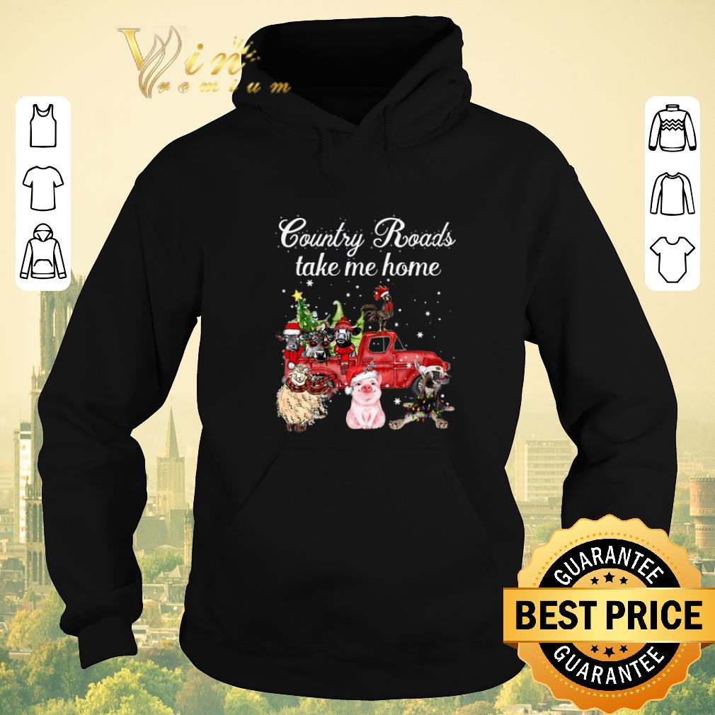 Official Farm Country Roads take me home cows sheep chicken pig donkey shirt sweater 4 - Official Farm Country Roads take me home cows sheep chicken pig donkey shirt sweater