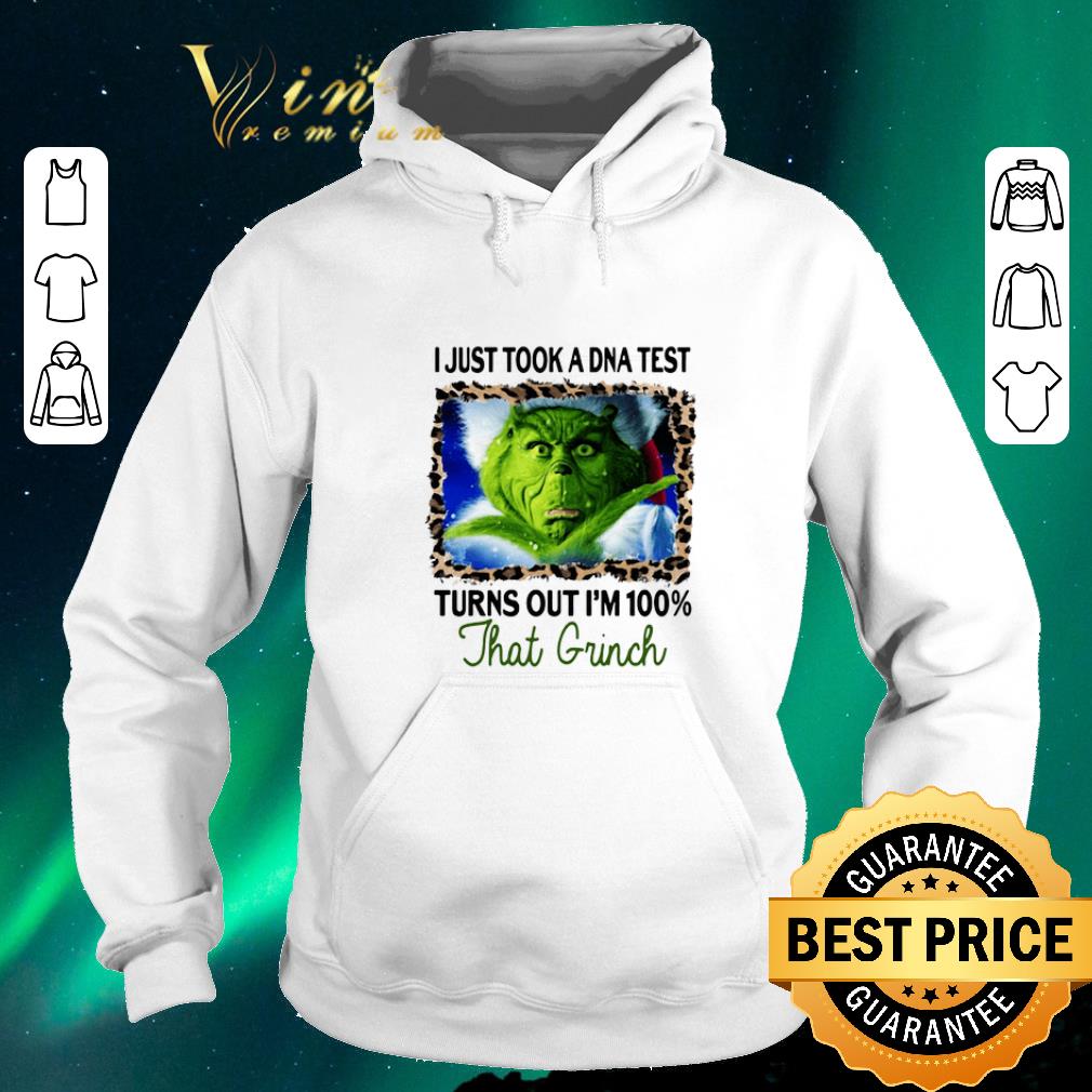Official I Just Took A DNA Test Turns Out I'm 100 That Grinch Christmas shirt sweater Official I Just Took A DNA Test Turns Out I m 100 That Grinch Christmas shirt sweater 4 - Official I Just Took A DNA Test Turns Out I'm 100 That Grinch Christmas shirt sweater