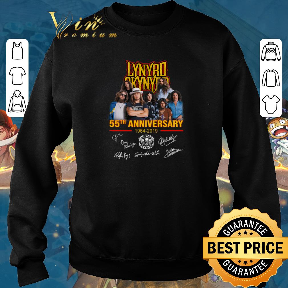 Official Lynyrd Skynyrd 55th anniversary 1964-2019 signatures shirt sweater 2019 Official Lynyrd Skynyrd 55th anniversary 1964 2019 signatures shirt sweater 2019 4 - Official Lynyrd Skynyrd 55th anniversary 1964-2019 signatures shirt sweater 2019