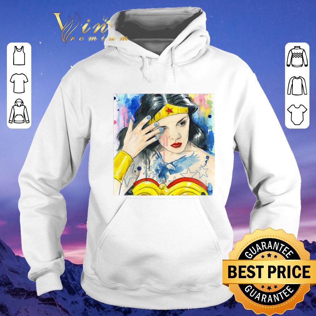 Official Wonder Woman Watercolor Eagles shirt sweater 4 - Official Wonder Woman Watercolor Eagles shirt sweater