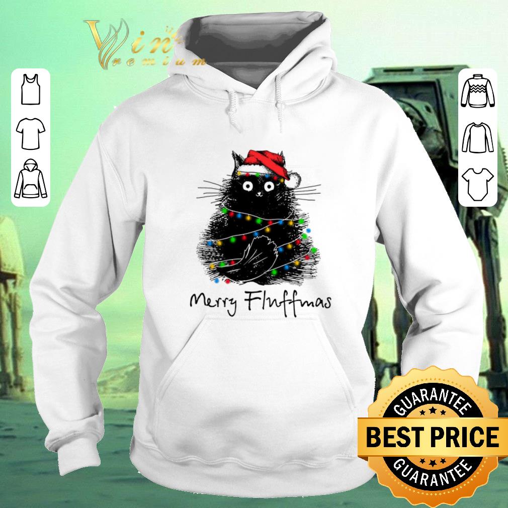Original Black Cat Merry Fluffmas shirt sweater 4 - Original Black Cat Merry Fluffmas shirt sweater