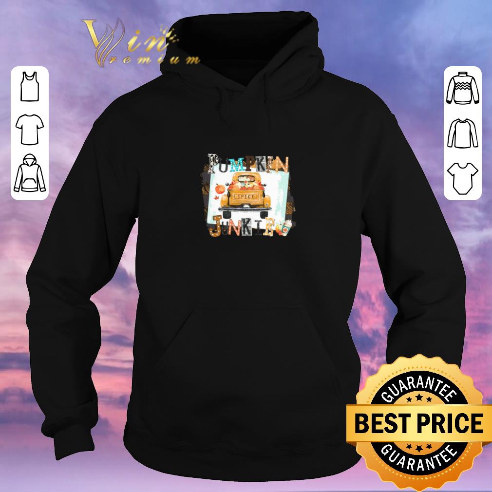 Original Halloween Pumpkin spice Junkie shirt Original Halloween Pumpkin spice Junkie shirt 4 - Original Halloween Pumpkin spice Junkie shirt