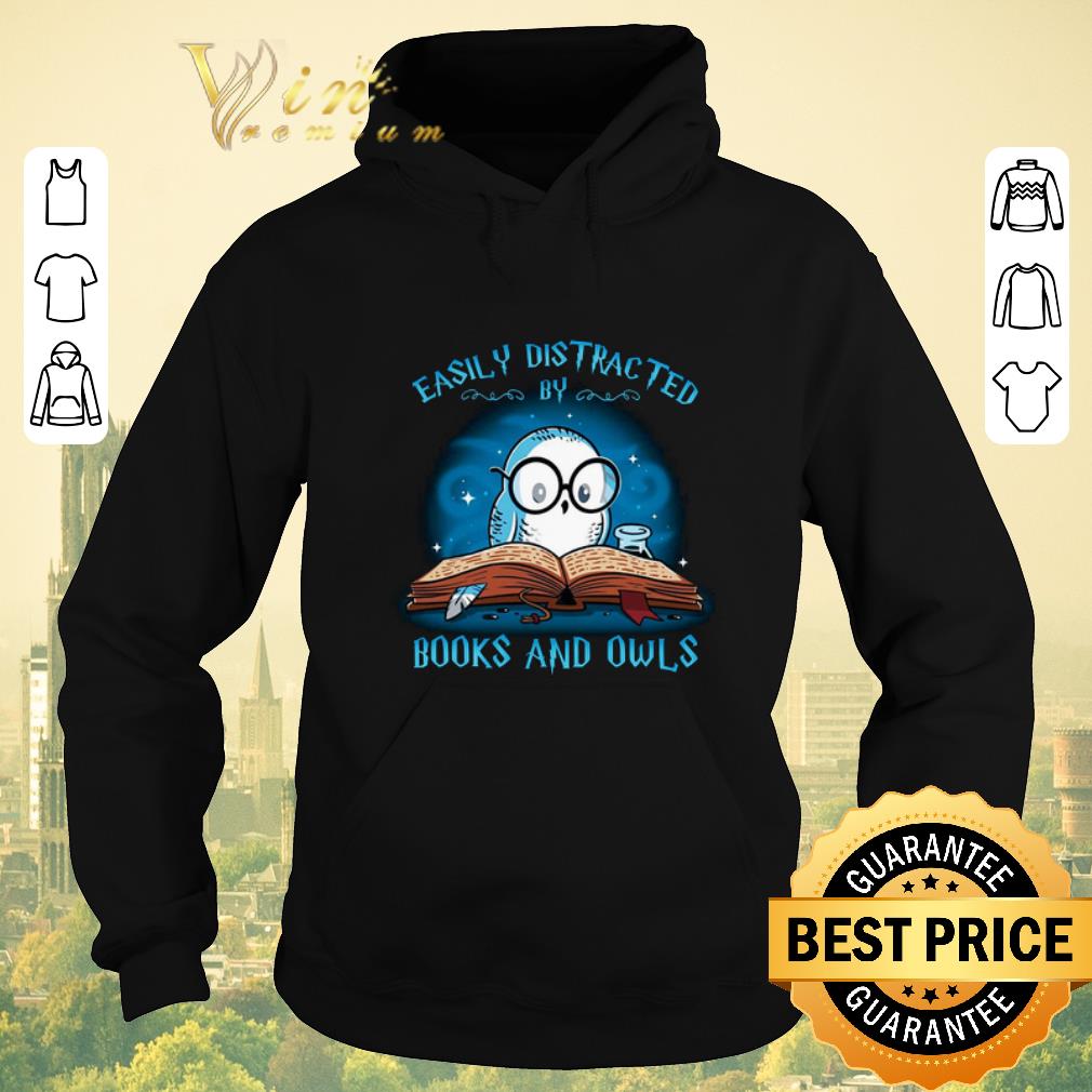 Original Harry Potter Easily distracted books and owls shirt sweater Original Harry Potter Easily distracted books and owls shirt sweater 4 - Original Harry Potter Easily distracted books and owls shirt sweater